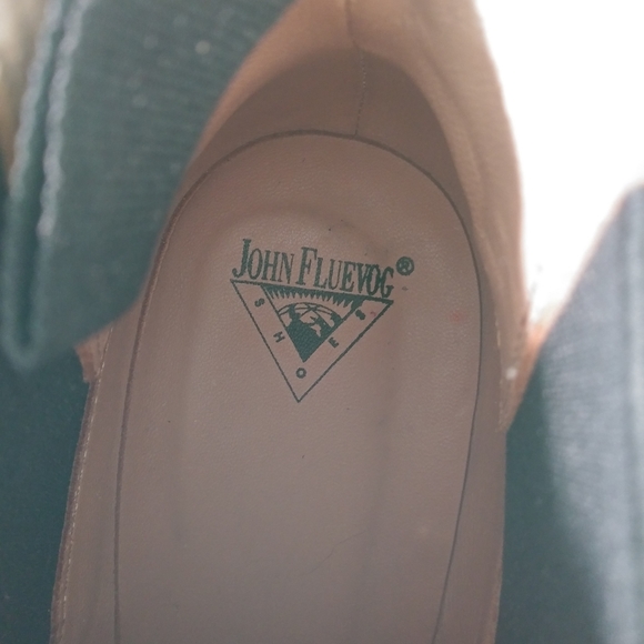 John Fluevog Baroness boot in red jacquard - Picture 7 of 7